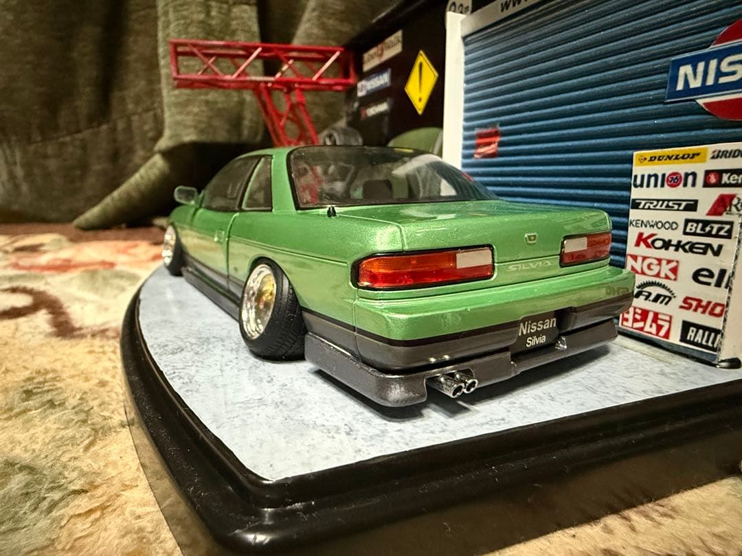 S13 シルビア 1/24 ジオラマ