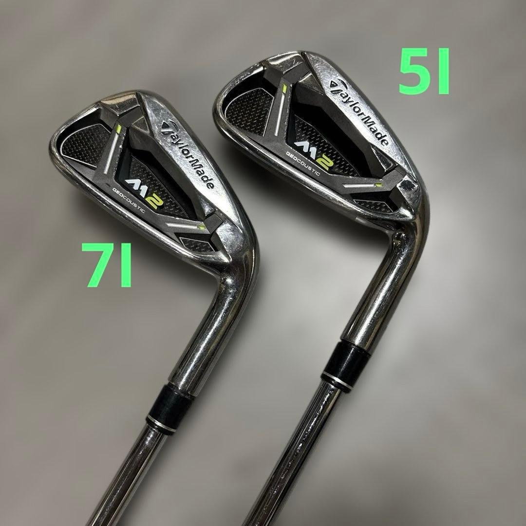 【3/17値下依頼価格】TaylorMade M2 2017 US アイアン6本