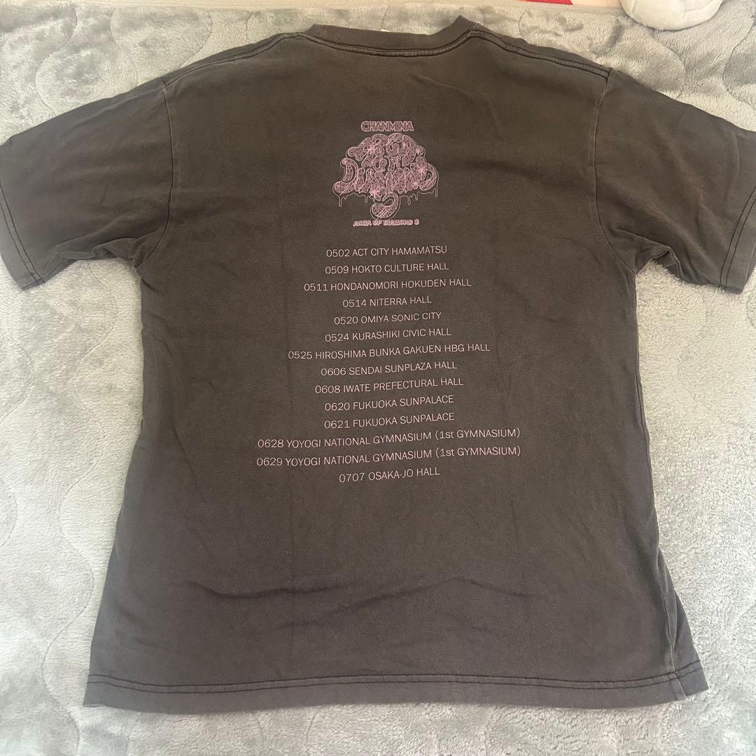 ちゃんみな　AREA OF DIAMOND3 ツアーTシャツ Lサイズ ブラック
