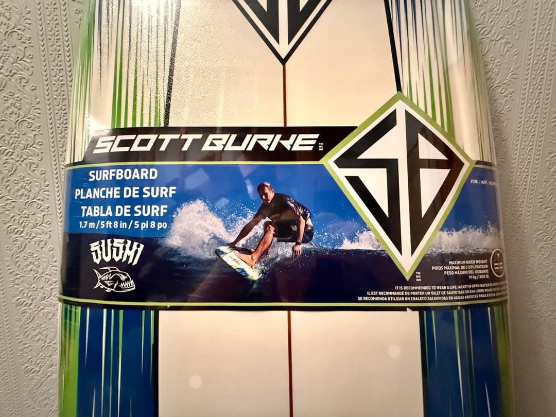 手渡し可SCOTT BURKE コストコ　サーフボード　SUSHI 25年モデル