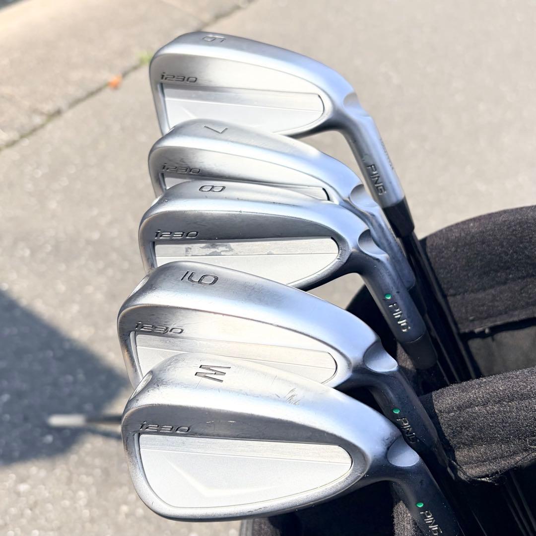 【希少品】PING ピン i230 6I-PW グリーン 緑 モーダス105S
