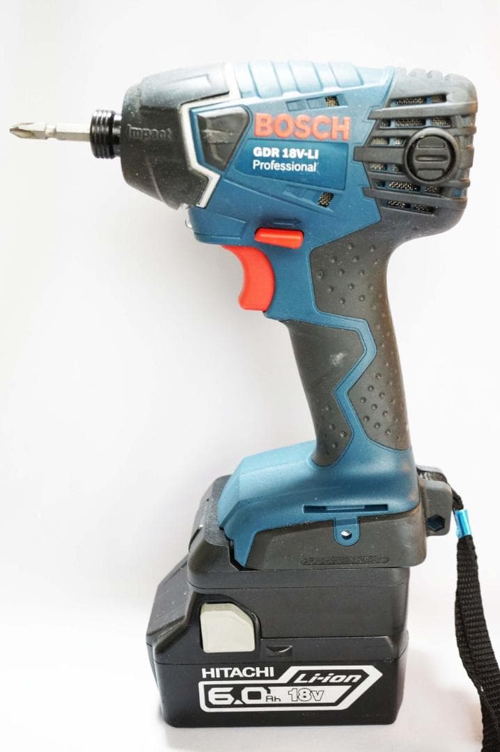 ◆ボッシュ(BOSCH)の18Vを日立(HIKOKI)の電池変換アダプター◆3