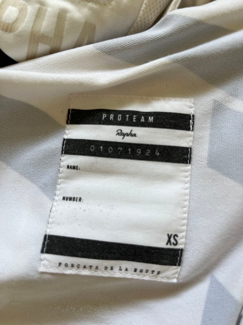ウェア Rapha Pro Team Jersey Data Print XS
