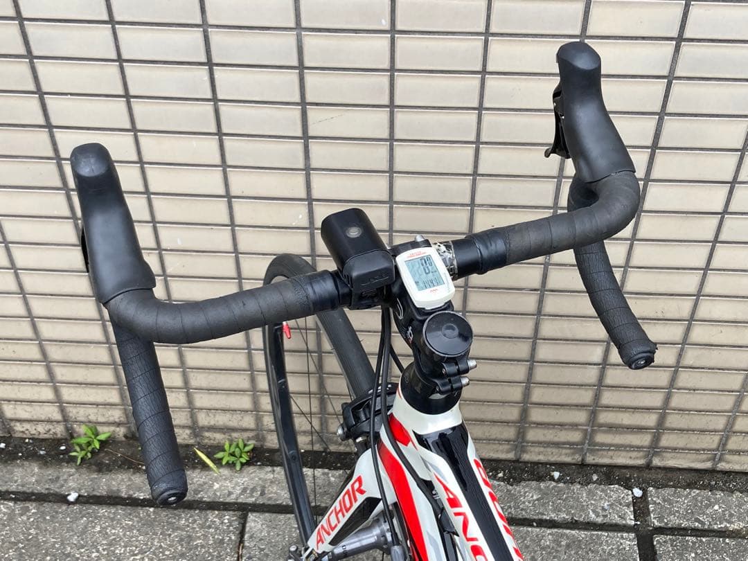 美品 フルカーボンロードバイク アンカー ANCHOR RS8 前2×後11速