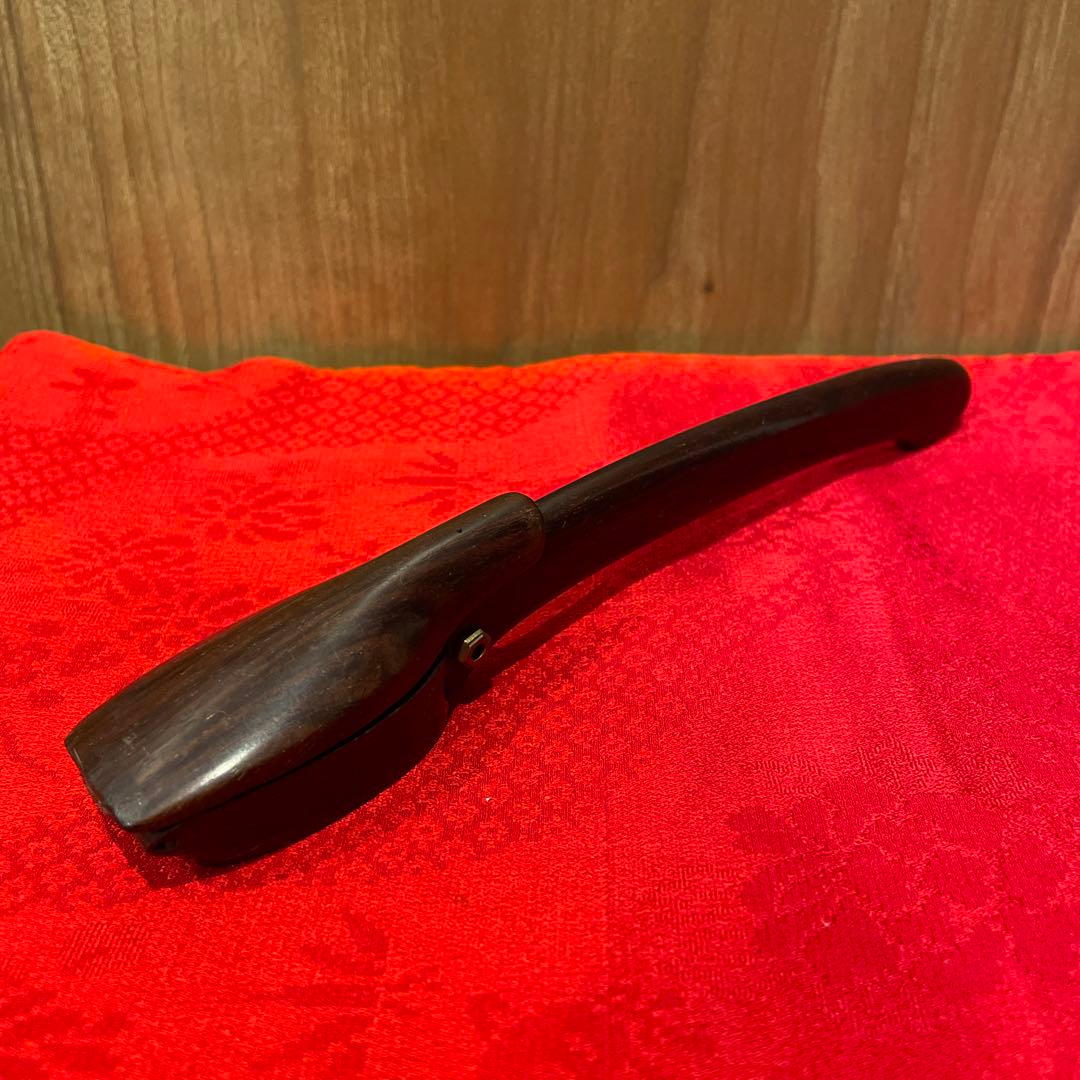 矢立　③ 木製　骨董　骨董品　時代物　希少