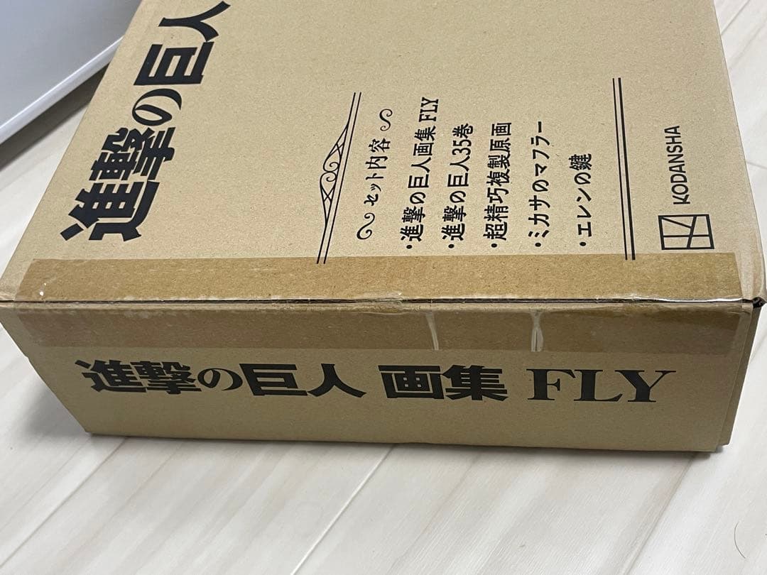 【完全未開封・新品】進撃の巨人 画集 FLY フルセット /
