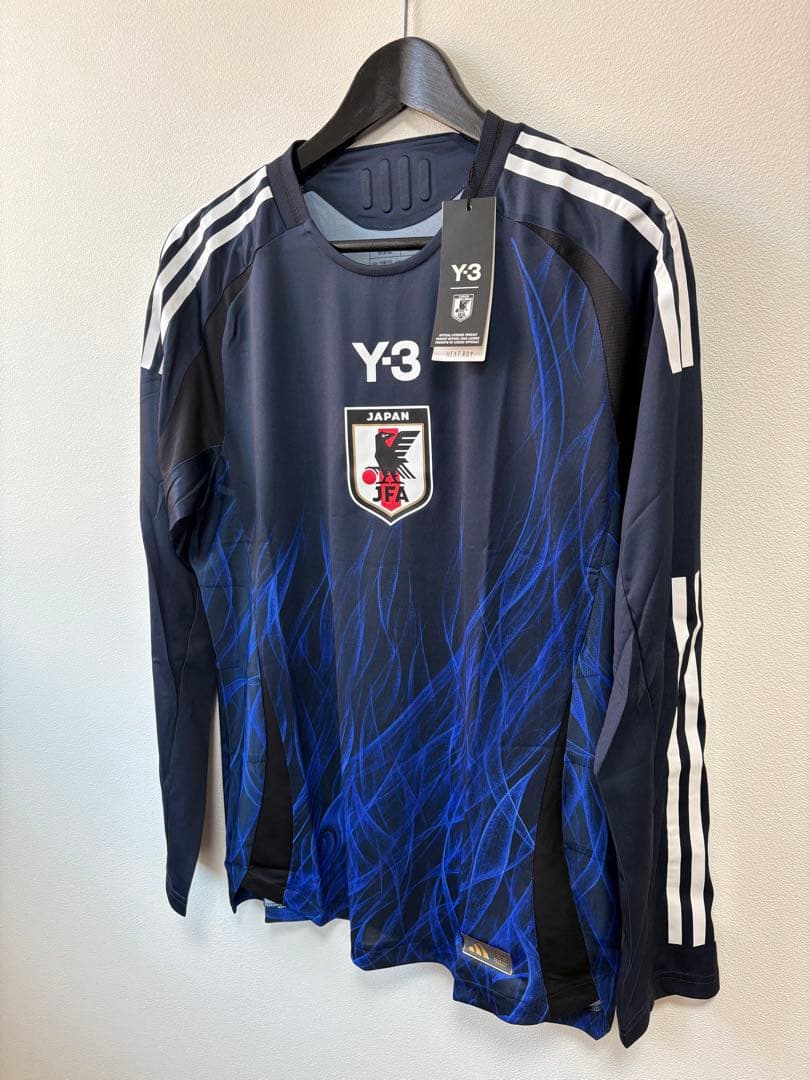 【XL】新品タグ付き 日本代表 オーセンティック 長袖 ユニフォーム y3