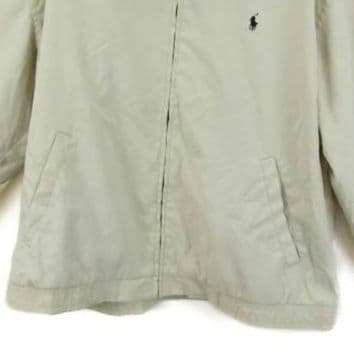 【ポロゴルフ】 古着 メンズ スイングトップ ブルゾン L ラルフローレン