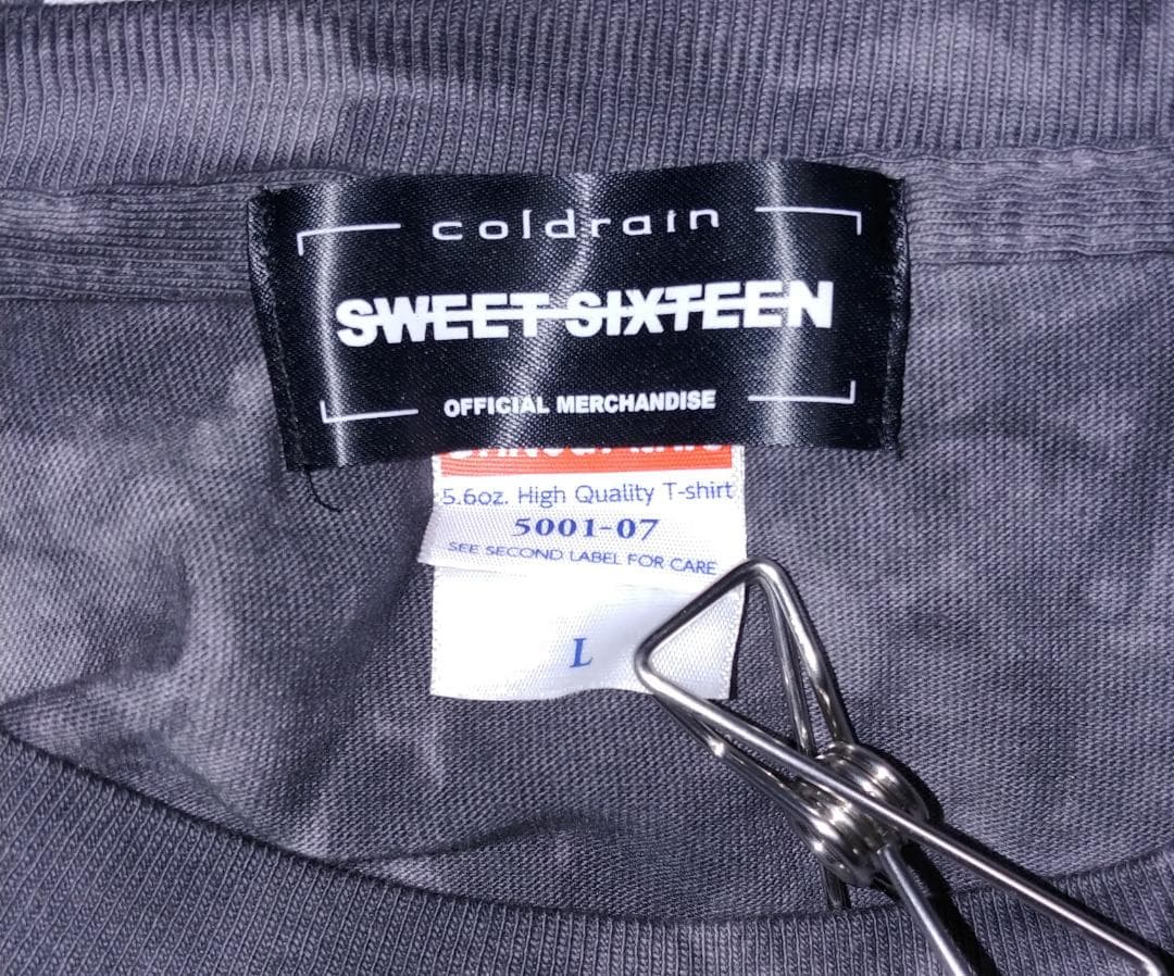 超希少レアcoldrain \"SWEET SIXTEEN\" タイダイTシャツ L