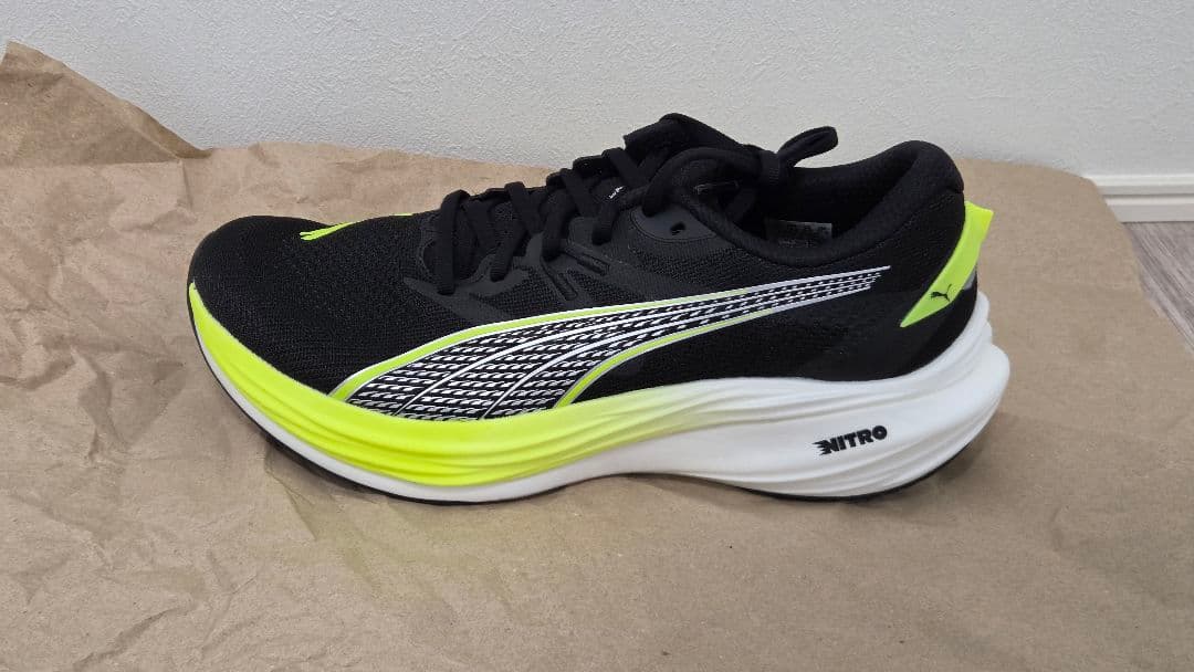 Puma ディヴィエイトニトロ3ワイド 27.5cm 走行距離20km
