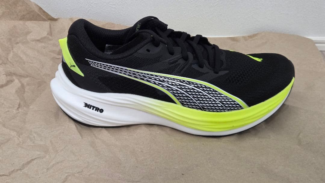 Puma ディヴィエイトニトロ3ワイド 27.5cm 走行距離20km