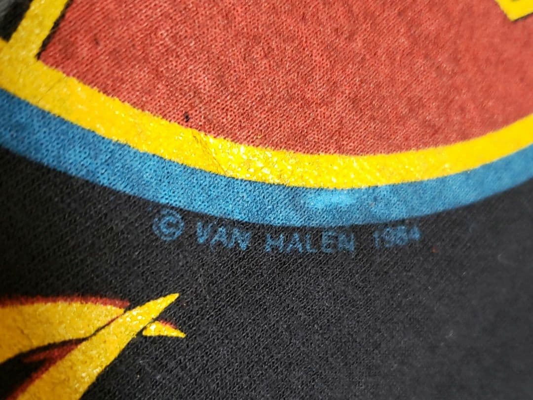 値下げ！Van Halen 1984ツアー Tシャツ Mサイズ ブラック
