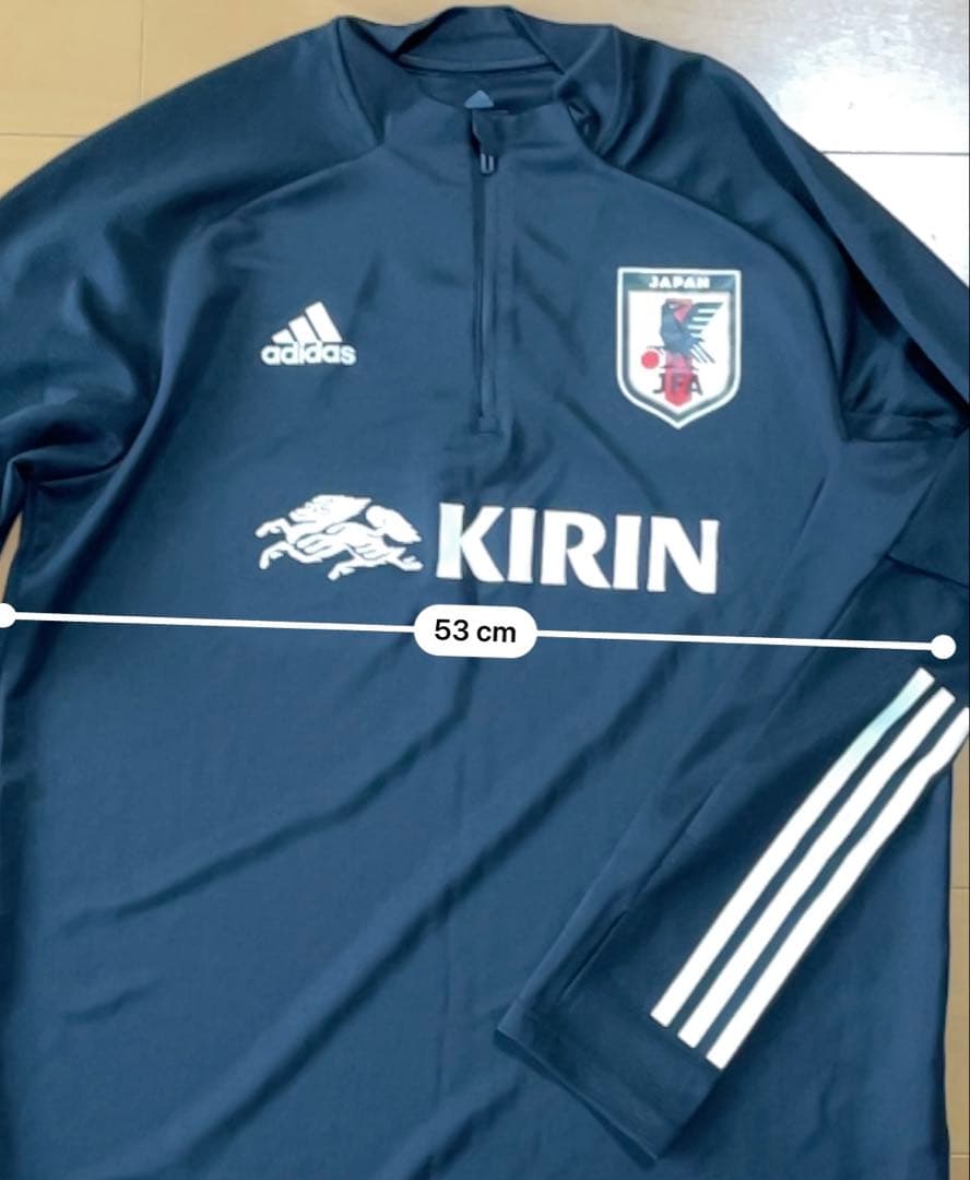 サッカー日本代表　ジャージ　上下セット　adidas