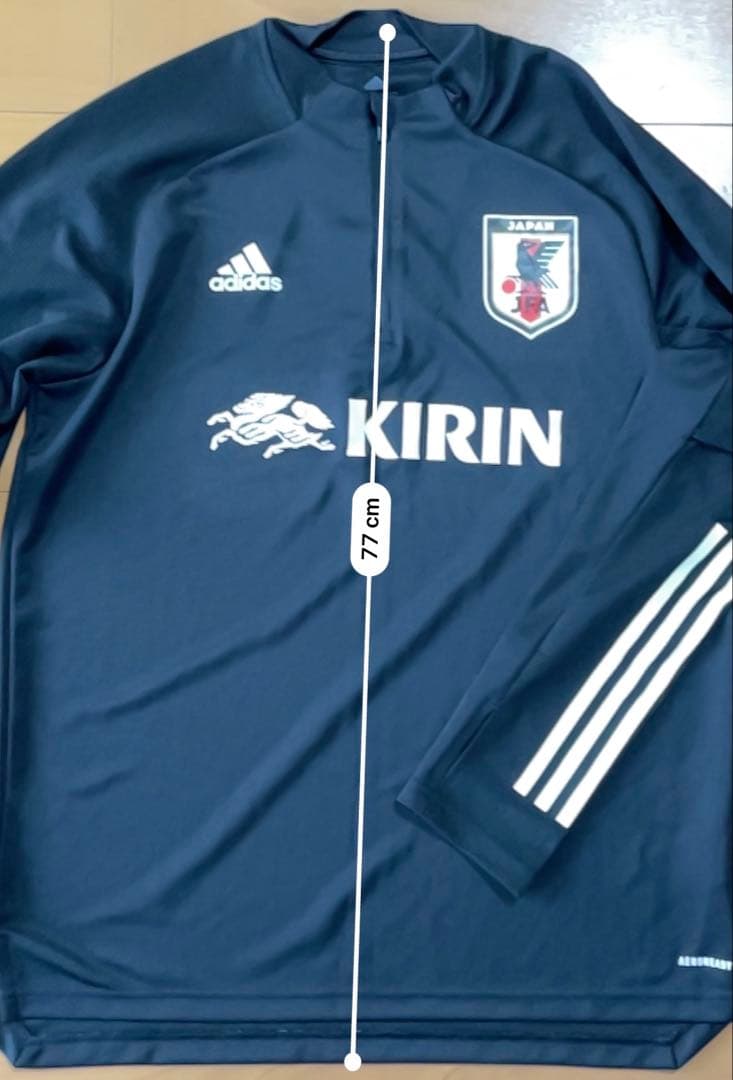 サッカー日本代表　ジャージ　上下セット　adidas