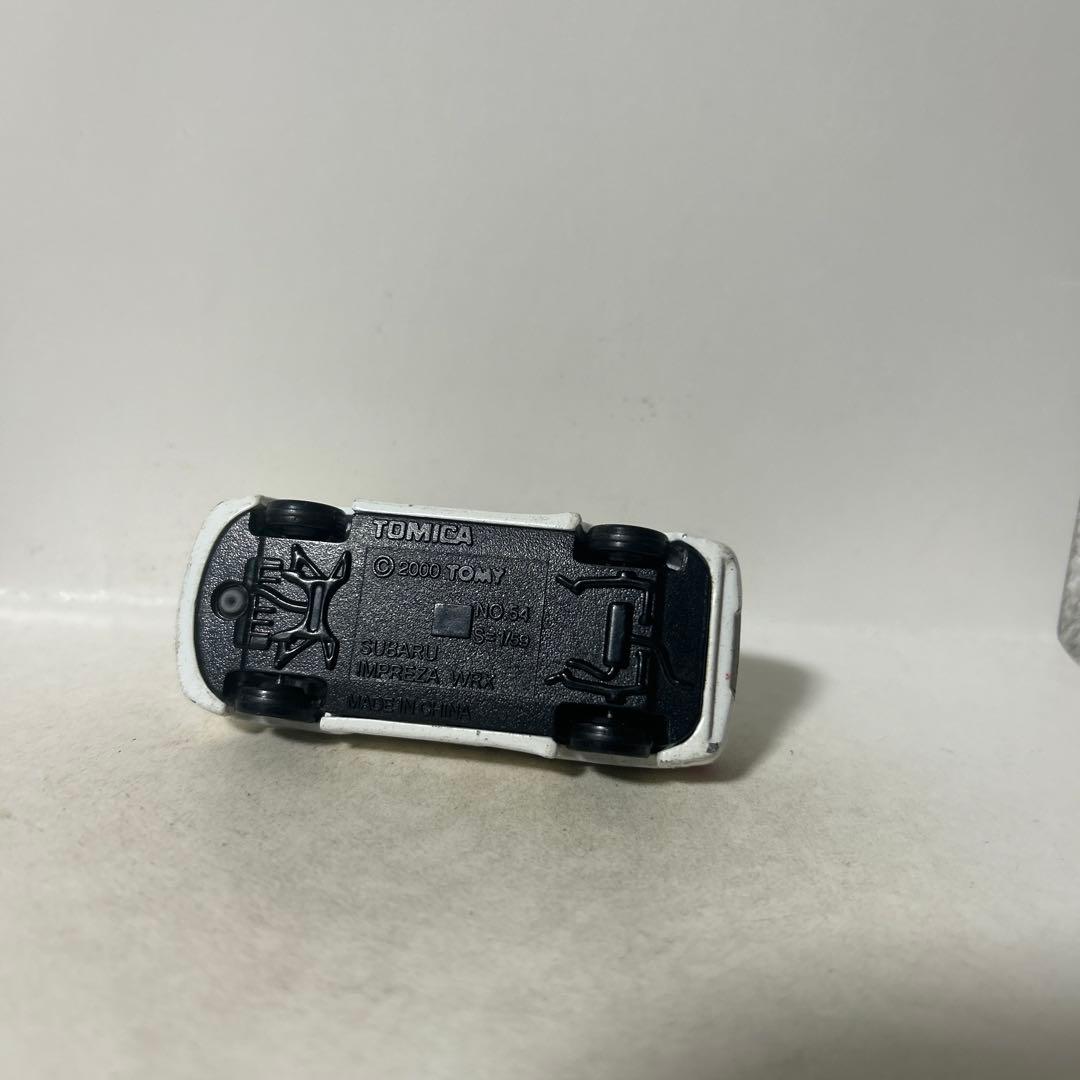 トミカ SUBARU IMPREZA WRX No.54 覆面パトカー　白