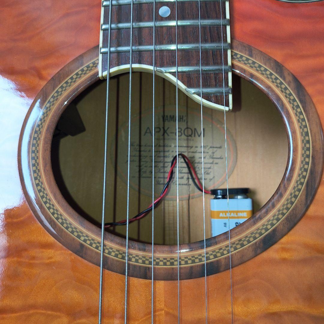 YAMAHA APX−8QM　アコスティック ギター オレンジ色