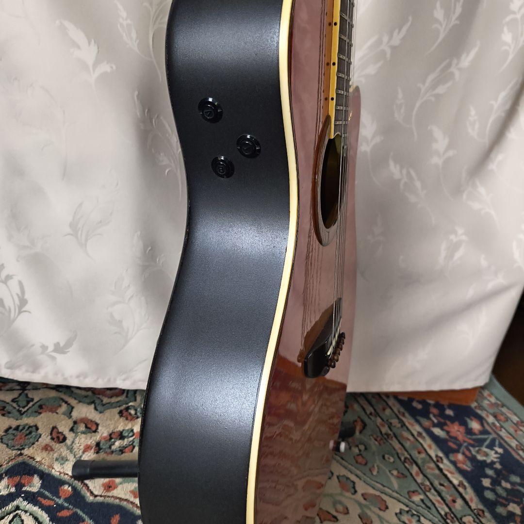 YAMAHA APX−8QM　アコスティック ギター オレンジ色