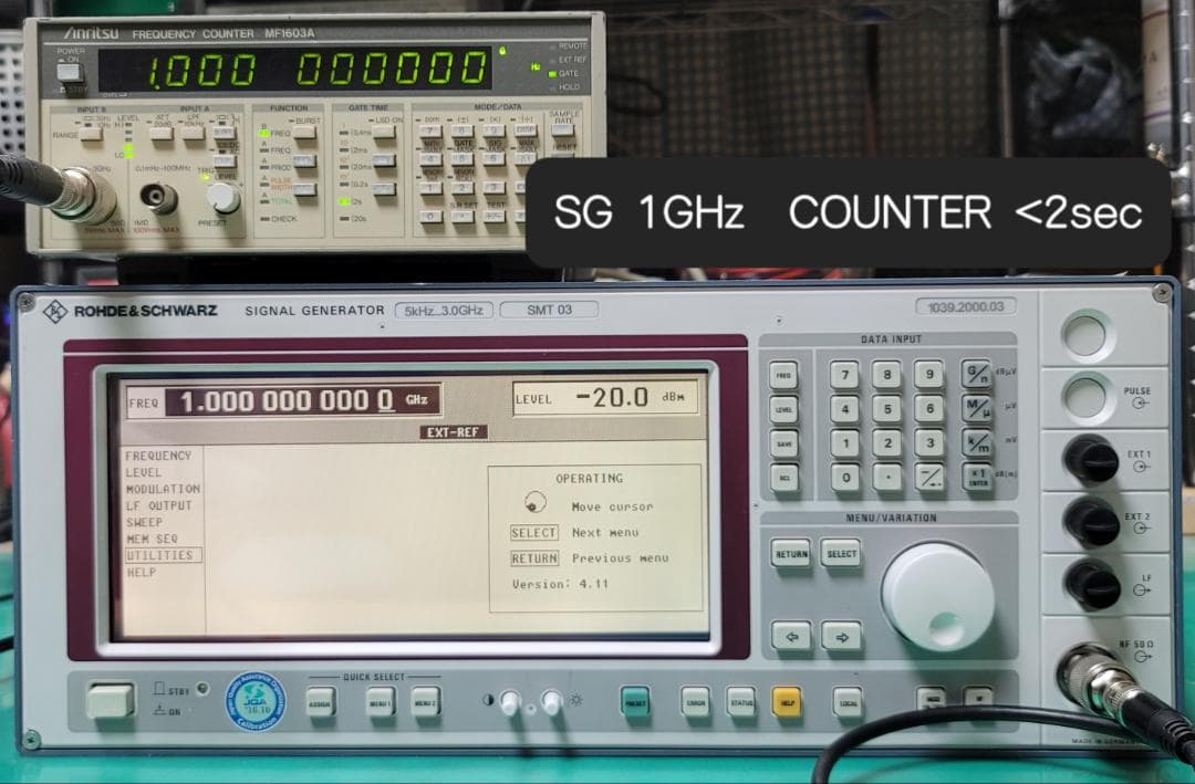 ROHDE&SCHWARZ SMT 03 5KHz-3.0GHz SG 動作品