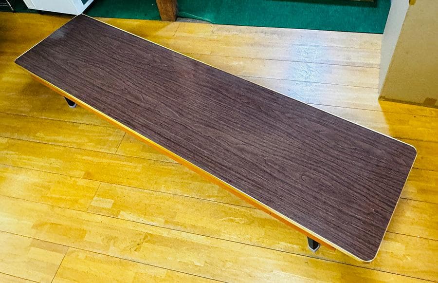 美品 折りたたみ 会議用テーブル 座卓 ロータイプ 長さ180cm✖️横45cm
