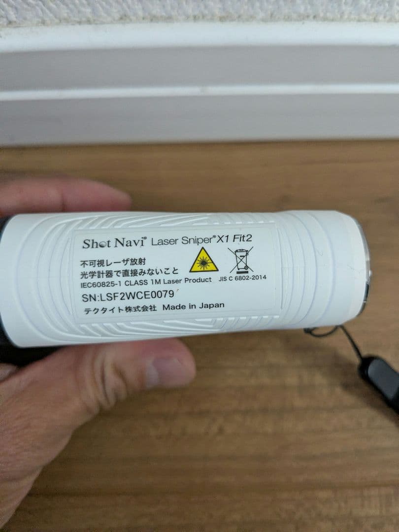 Shot Navi　Laser Sniper X1 Fit2 レーザー距離計