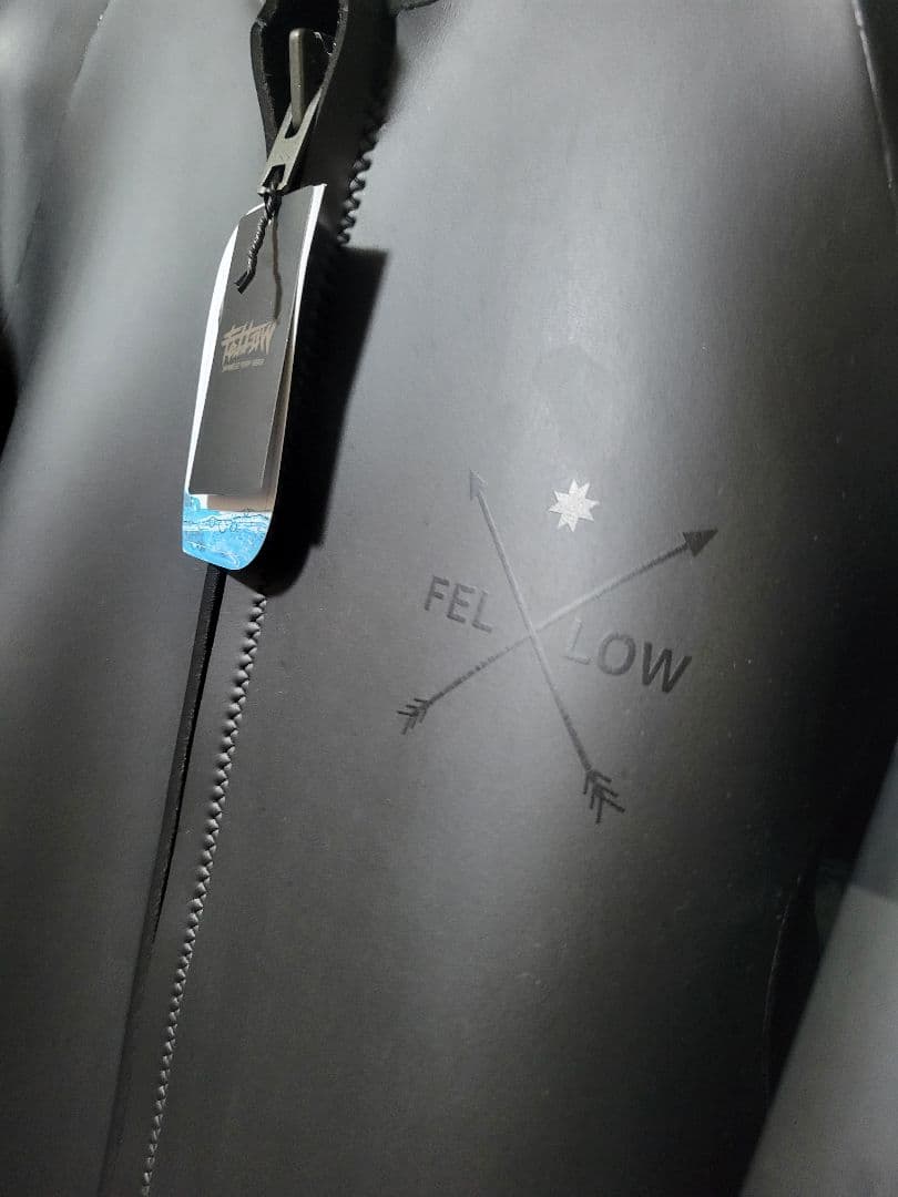 FELLOW タッパーウェットスーツ XLB ブラック 3mm