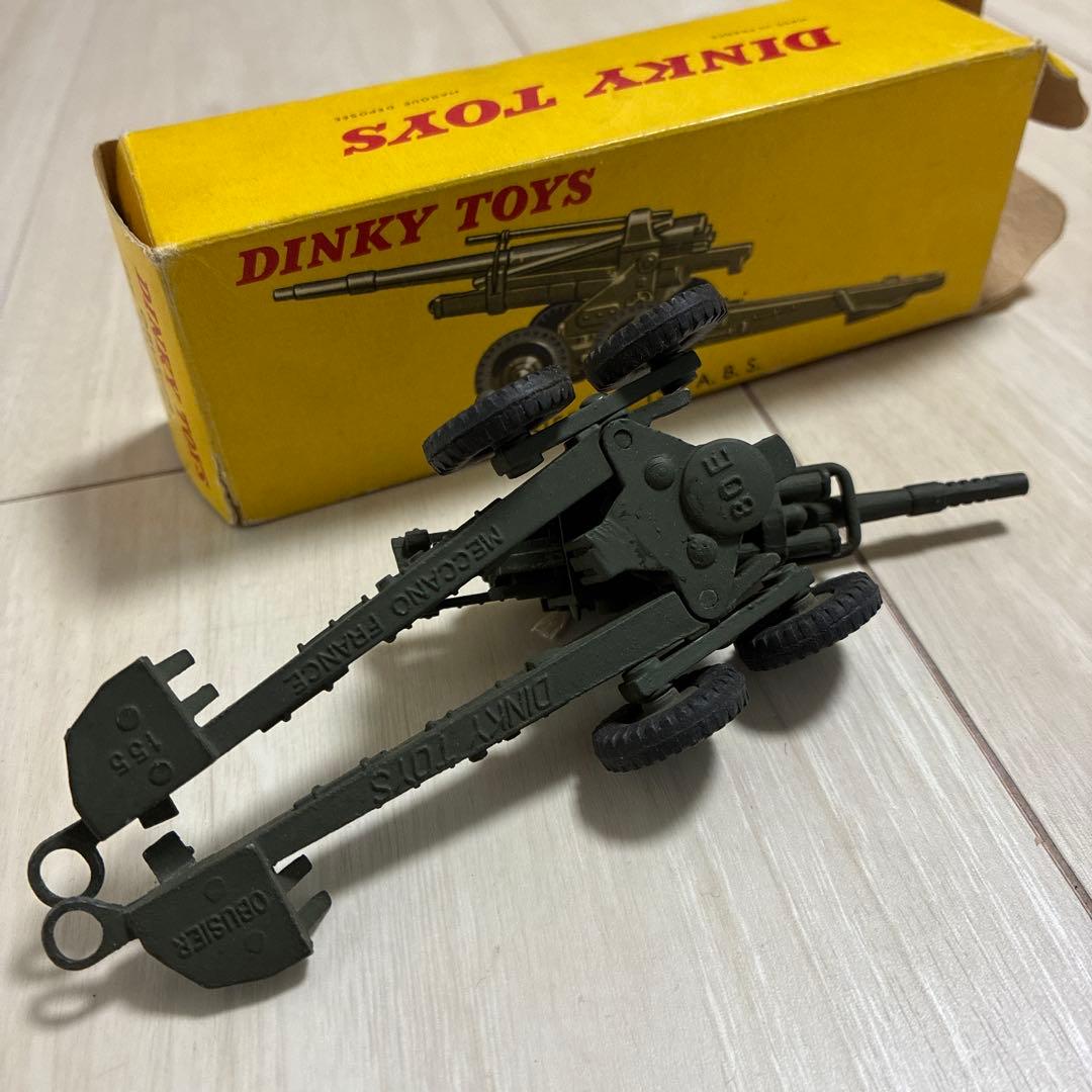 【売約予定】Dinky Toys 155mm榴弾砲ミニカー No.819