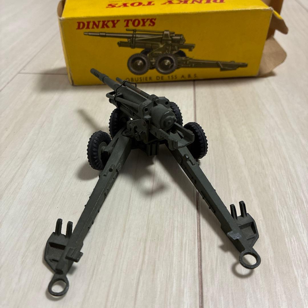 【売約予定】Dinky Toys 155mm榴弾砲ミニカー No.819