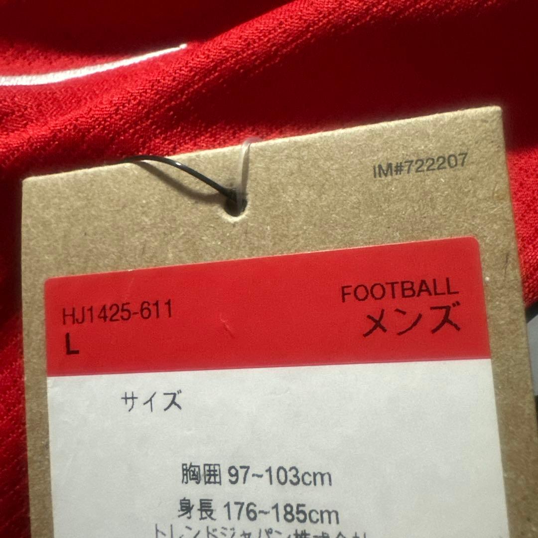 浦和レッズ DRI-FIT シャツ 赤 L サイズ