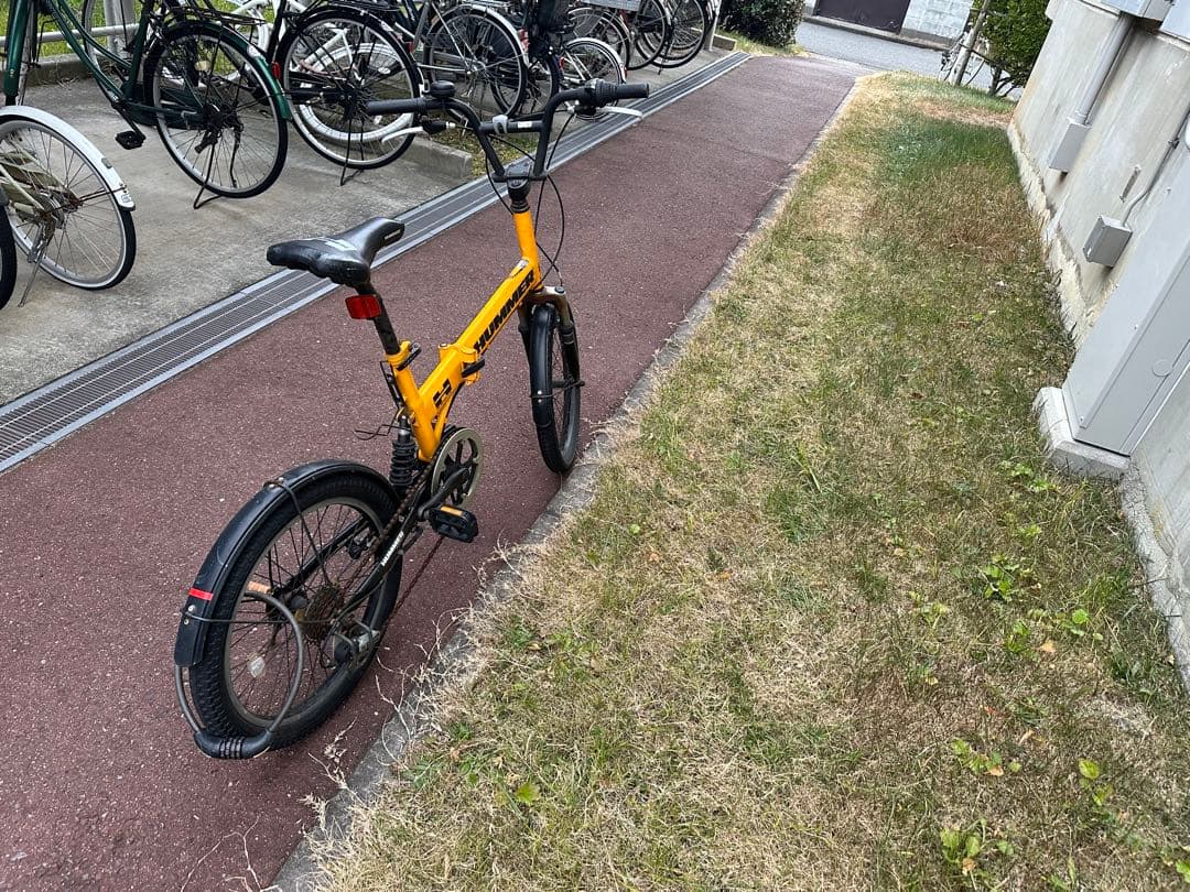ハマー HUMMER 折り畳み自転車　※直接引き取り限定