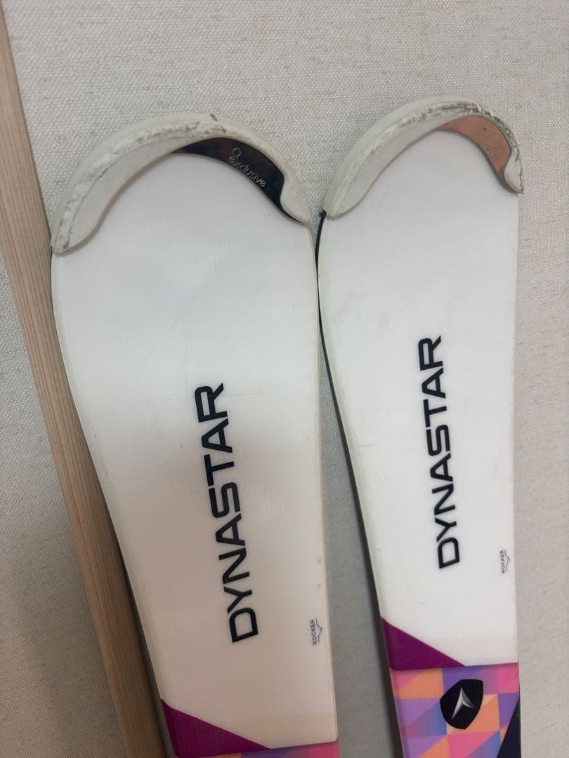 レディーススキー4点DYNASTAR板148cmビンディングブーツポール24.5