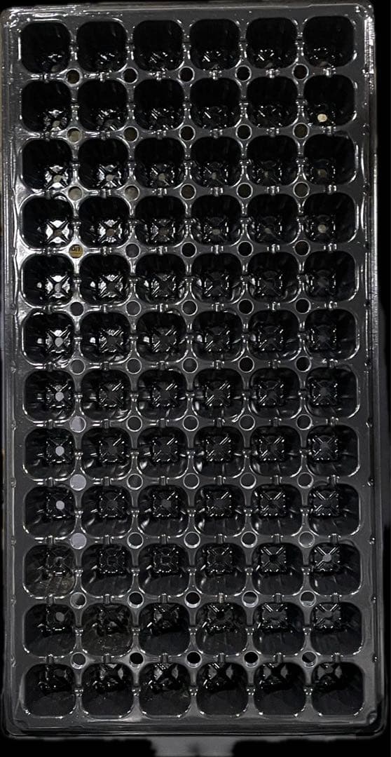 一寸鉢にぴったりなトレーセット　72穴　1セット