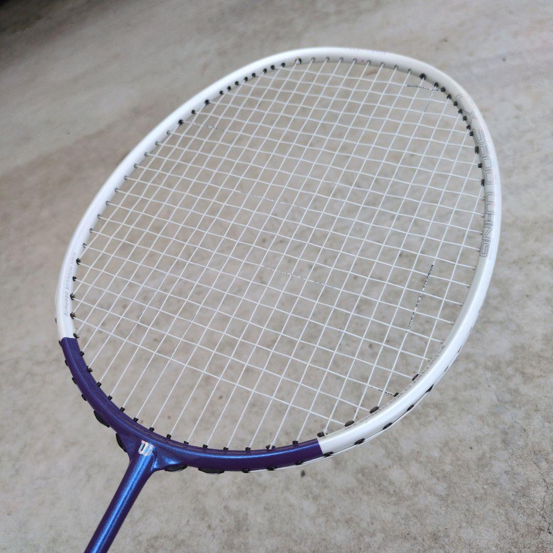 【廃盤】Wilson ラケット　FIERCE CX5600　W-INGパープル