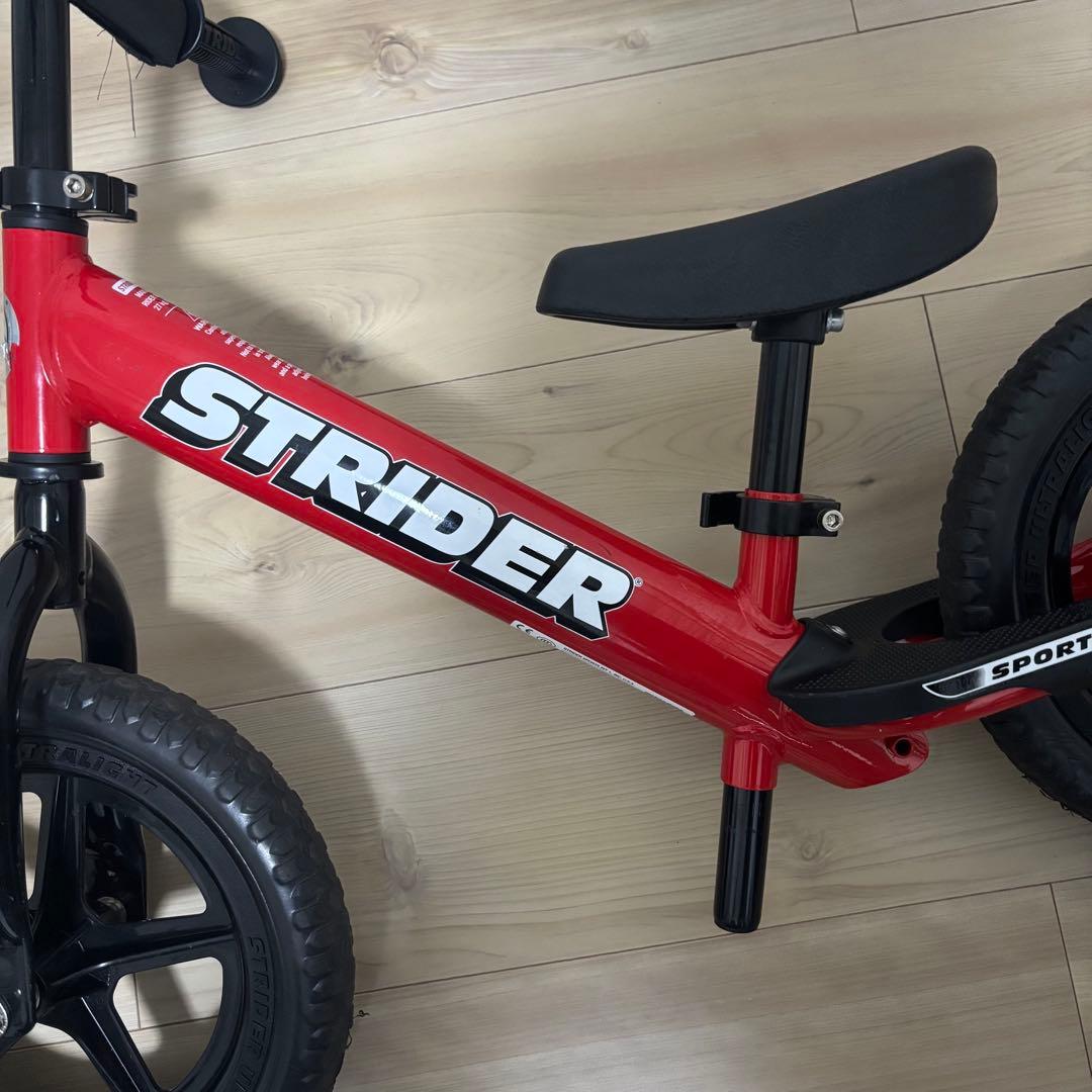 STRIDER バランスバイク 赤 12インチ SPORT