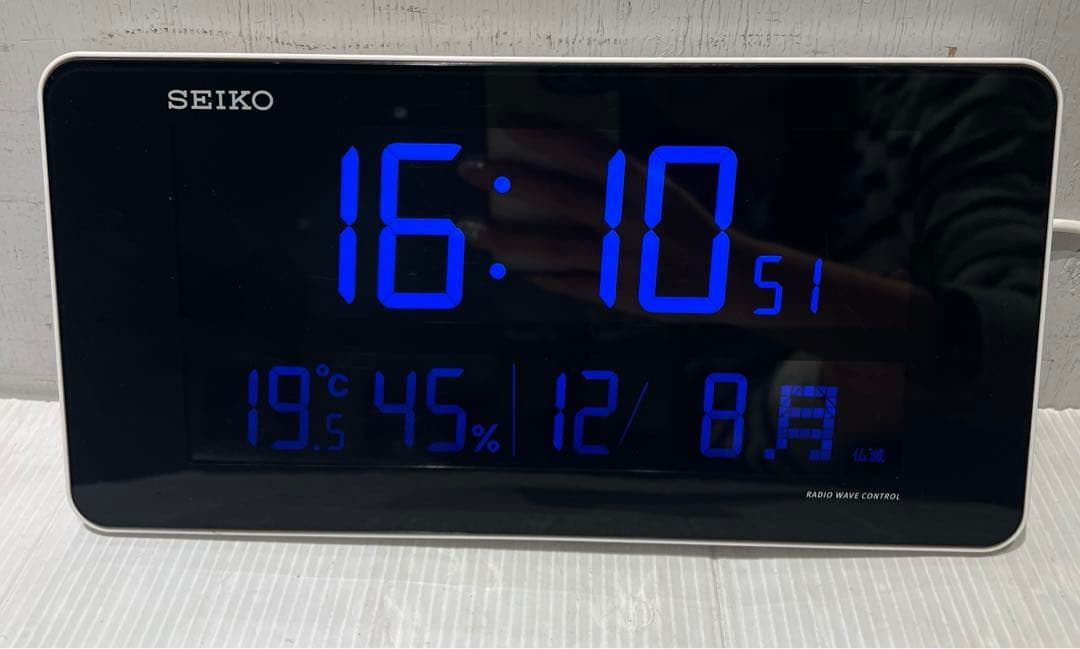 セイコークロック(Seiko Clock) 電波時計　DL208W インテリア