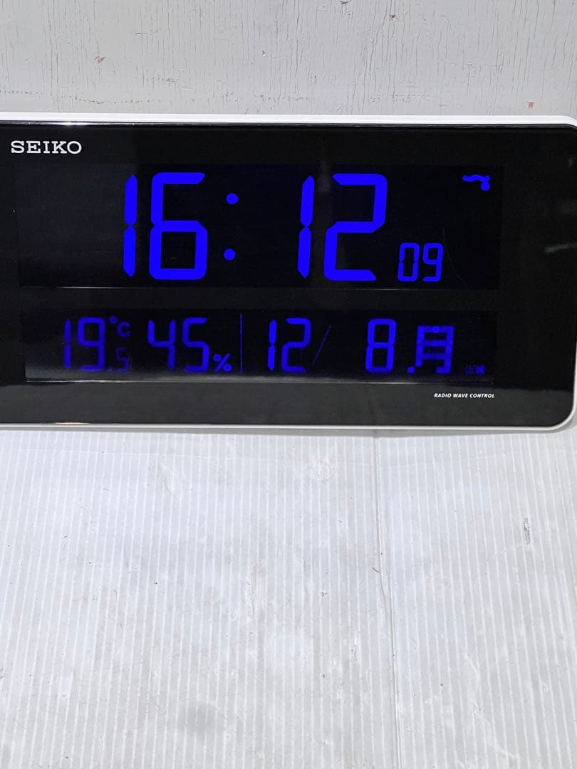セイコークロック(Seiko Clock) 電波時計　DL208W インテリア