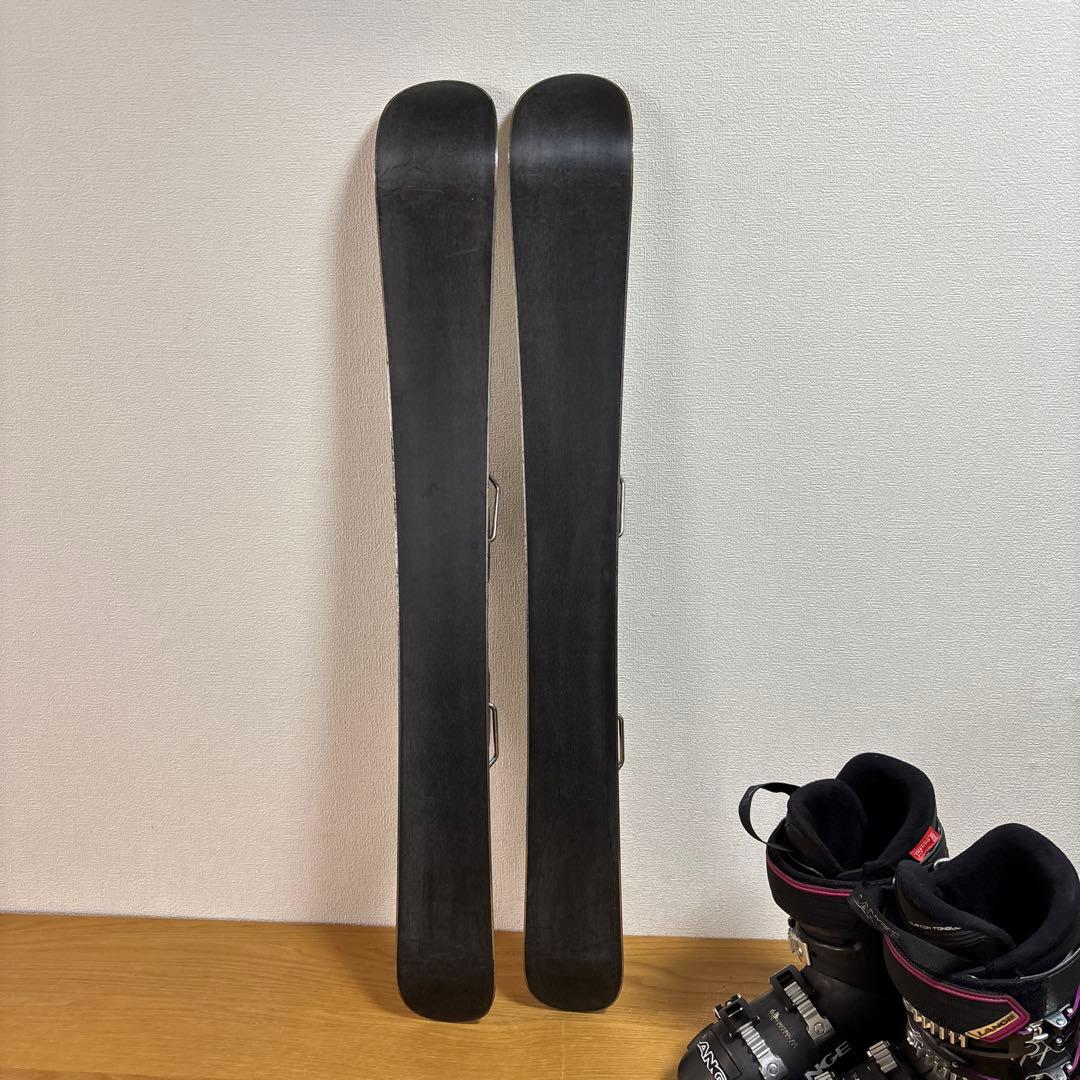 レディースショートスキーセット　ROXY 美品　LANGE 22-22.5cm