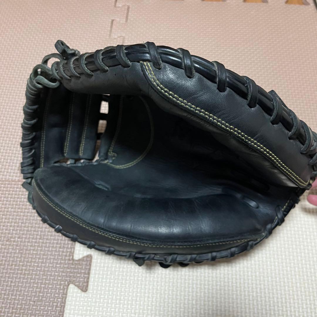 【値下げ】キャッチャーミット ミズノ 軟式野球グローブ 黒