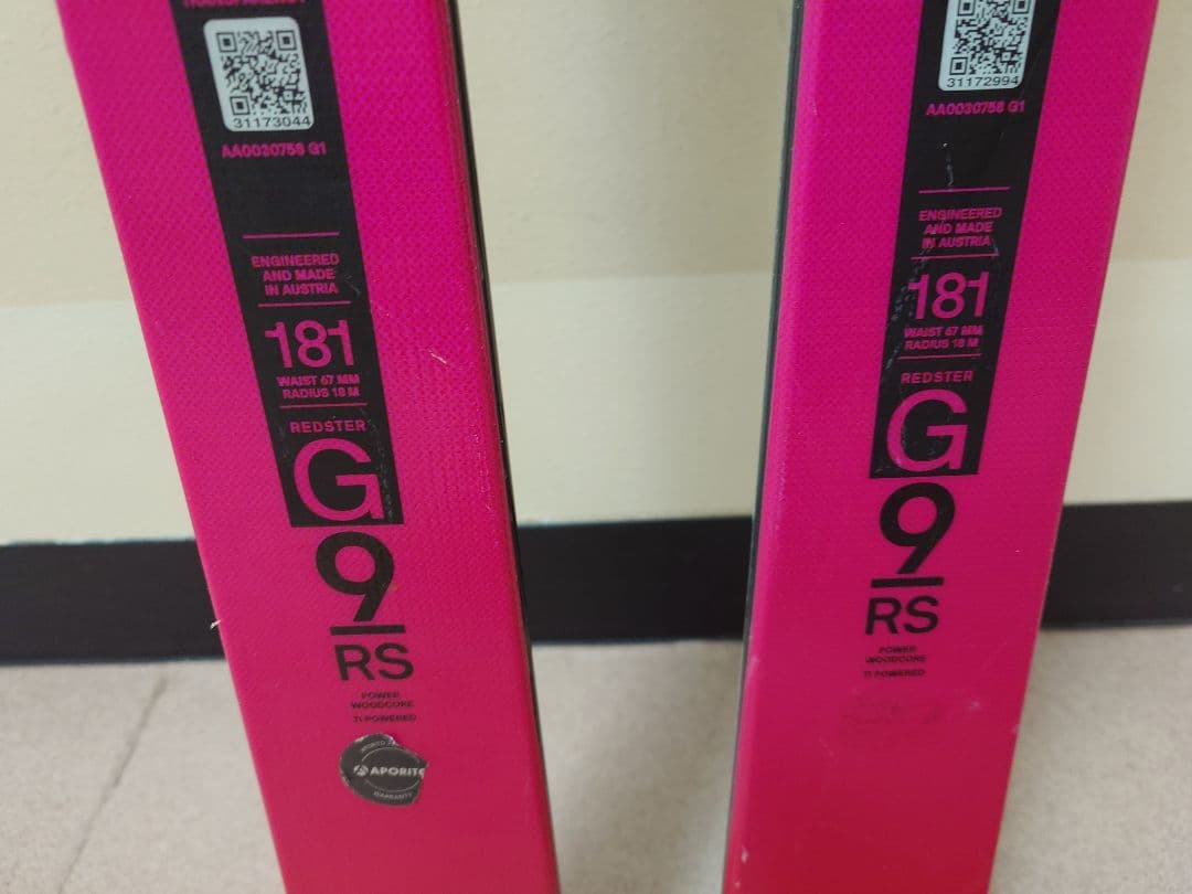【ジャンク品】ATOMIC REDSTER G9RS 25-26ビンディングなし