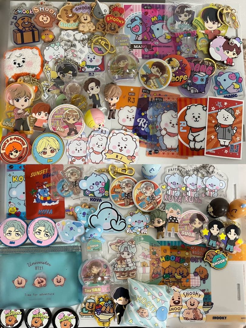bt21 tinytan bts 247点 まとめ売り バラ売り