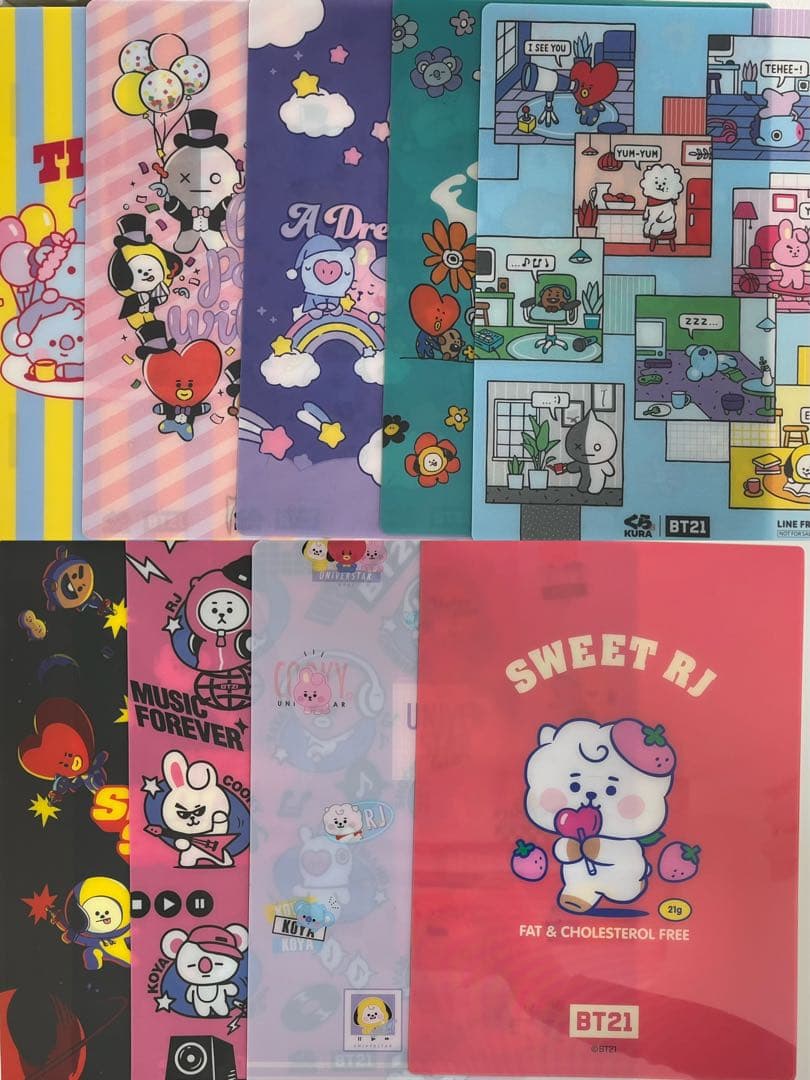bt21 tinytan bts 247点 まとめ売り バラ売り