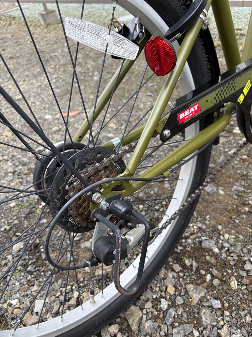 サイクルベースあさひ ドライドBEAT 24インチ 6段変速 子供用 自転車