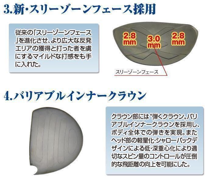 【左ヘッド単体】シニア日本一404Y飛んだ！マキシマックス 限界反発レフティ誕生