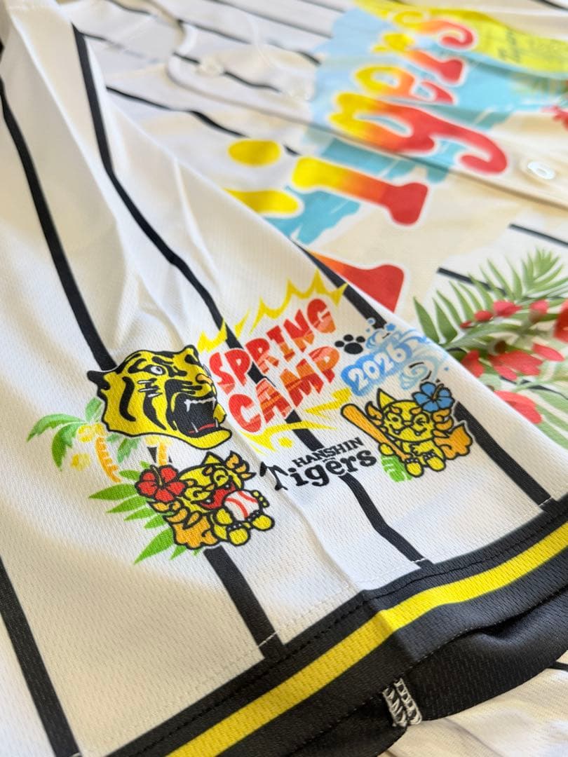 【ラスト1着】沖縄キャンプ限定ユニ 新品 阪神タイガース 藤川球児 フリーサイズ