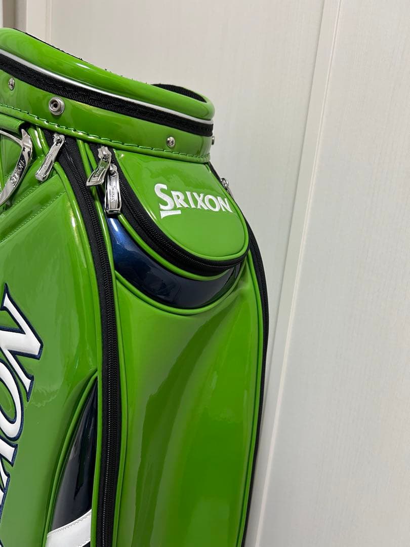 完売 希少カラー ダンロップ スリクソン キャディバッグ ハイグレードエナメル