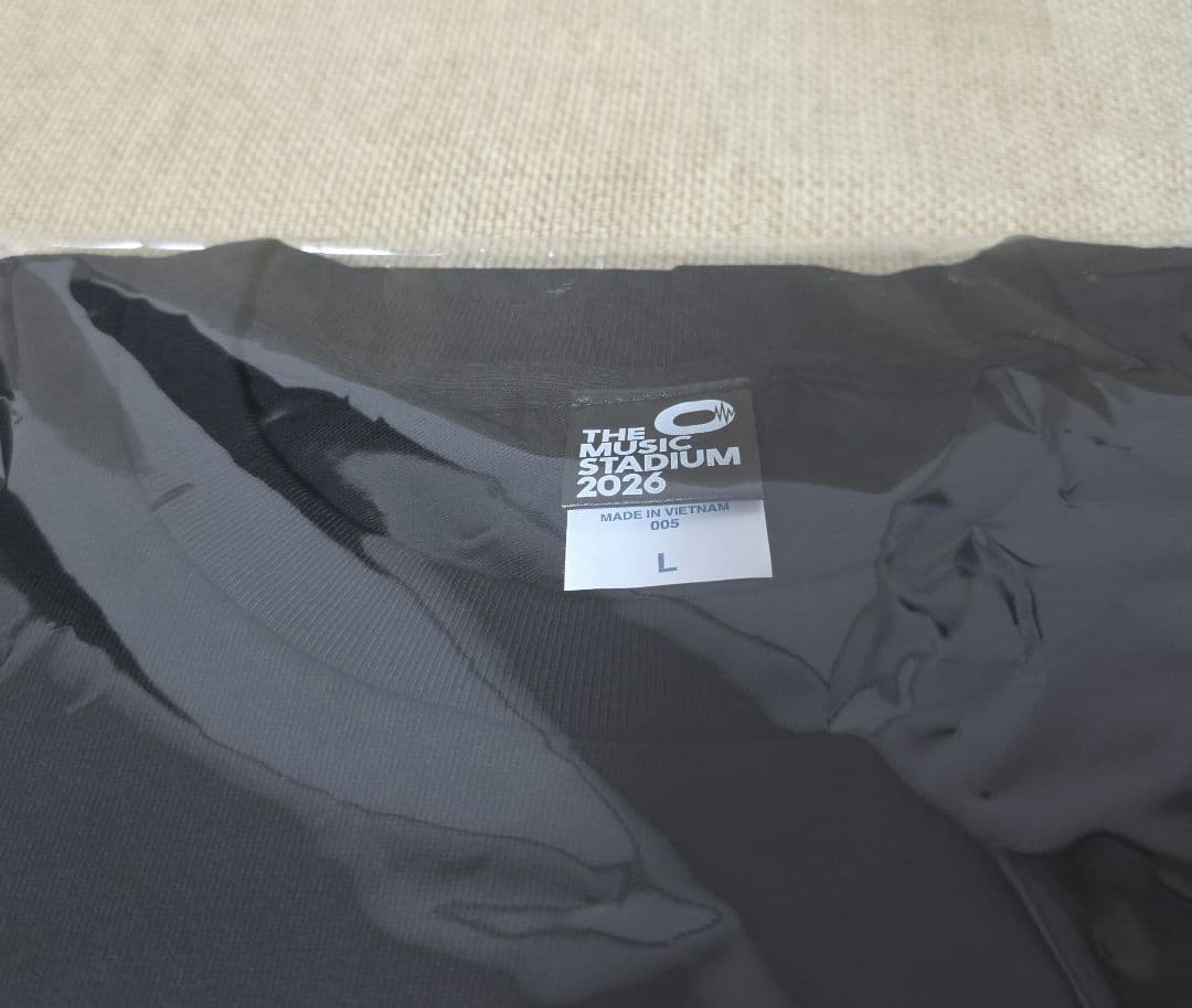 THE MUSIC STADIUM 2026 ☆Tシャツ L☆キーホルダーセット