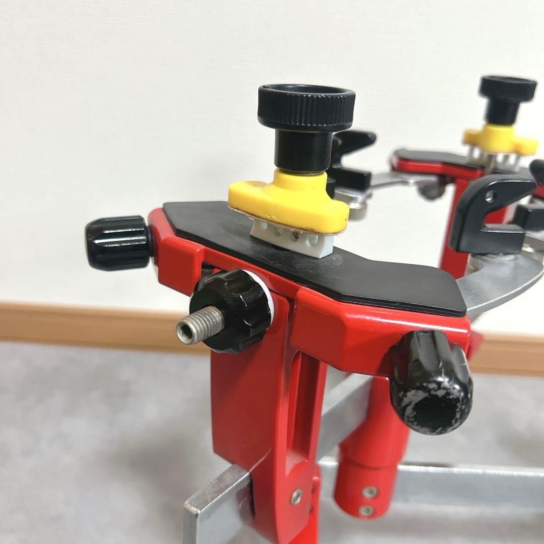 サンファスト　アーウィン　ガット張り機　ストリングマシン　バドミントン