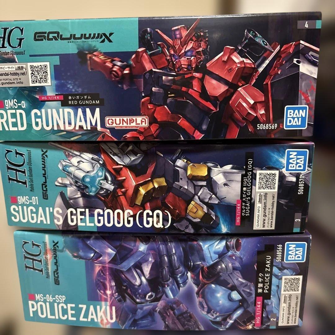 HGガンプラセット14種