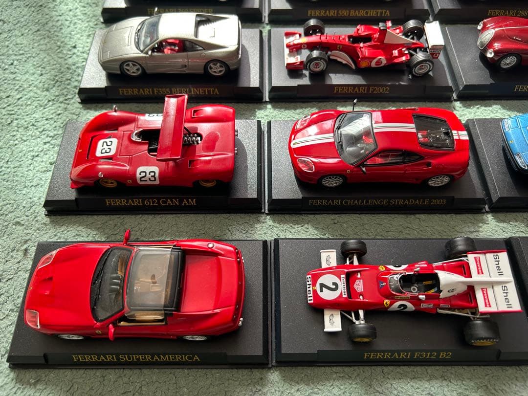ディアゴスティーニ　フェラーリ ミニカー　35台