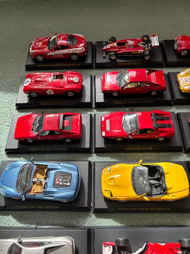 ディアゴスティーニ　フェラーリ ミニカー　35台