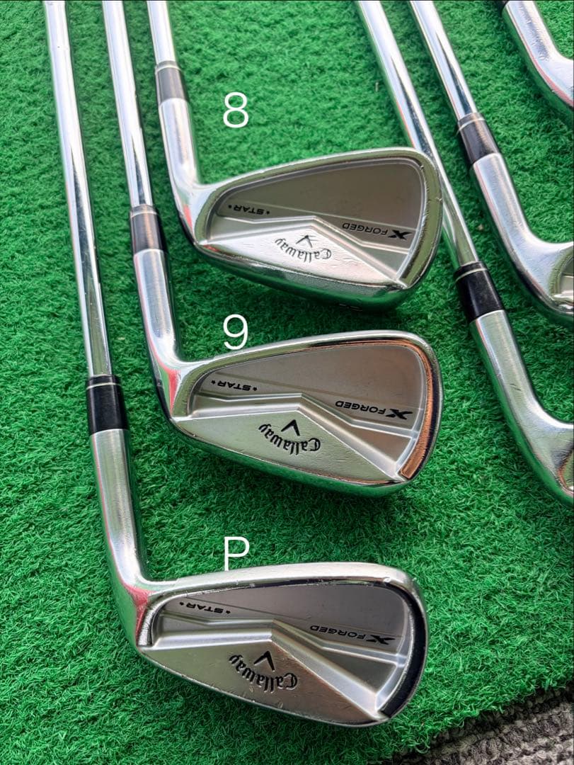 【しろ】Callaway X FORGED STAR 2024 6本